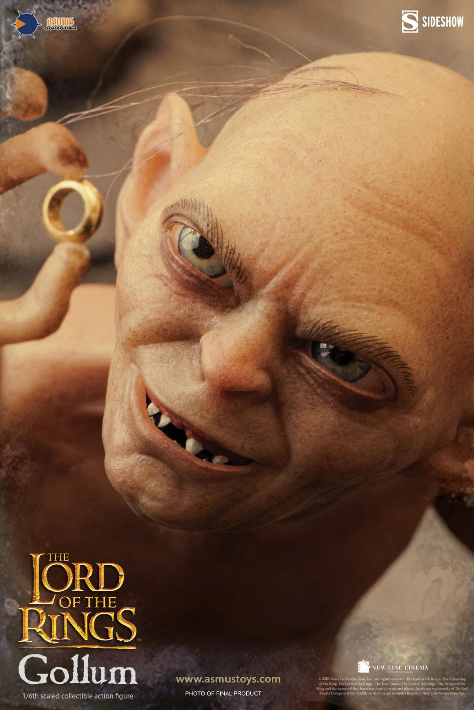 Gollum By Asmus Collectibles