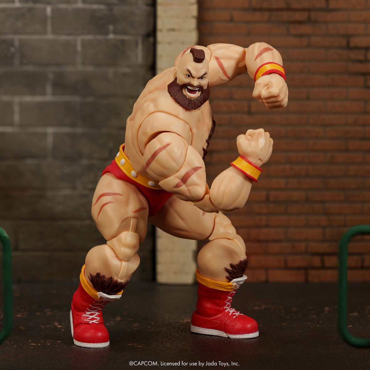 Ultra Street Fighter II Zangief Deluxe Scale Action Figure by Jada Toys