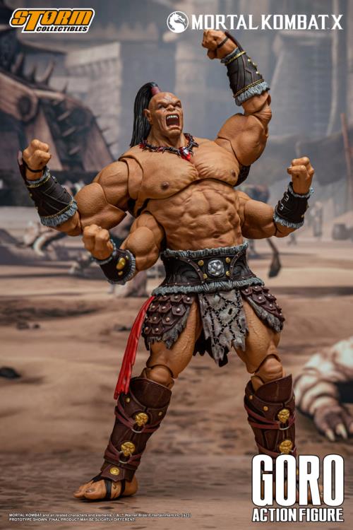 Mortal Kombat X Goro 1/12 Scale Action Figure by Storm Collectibles