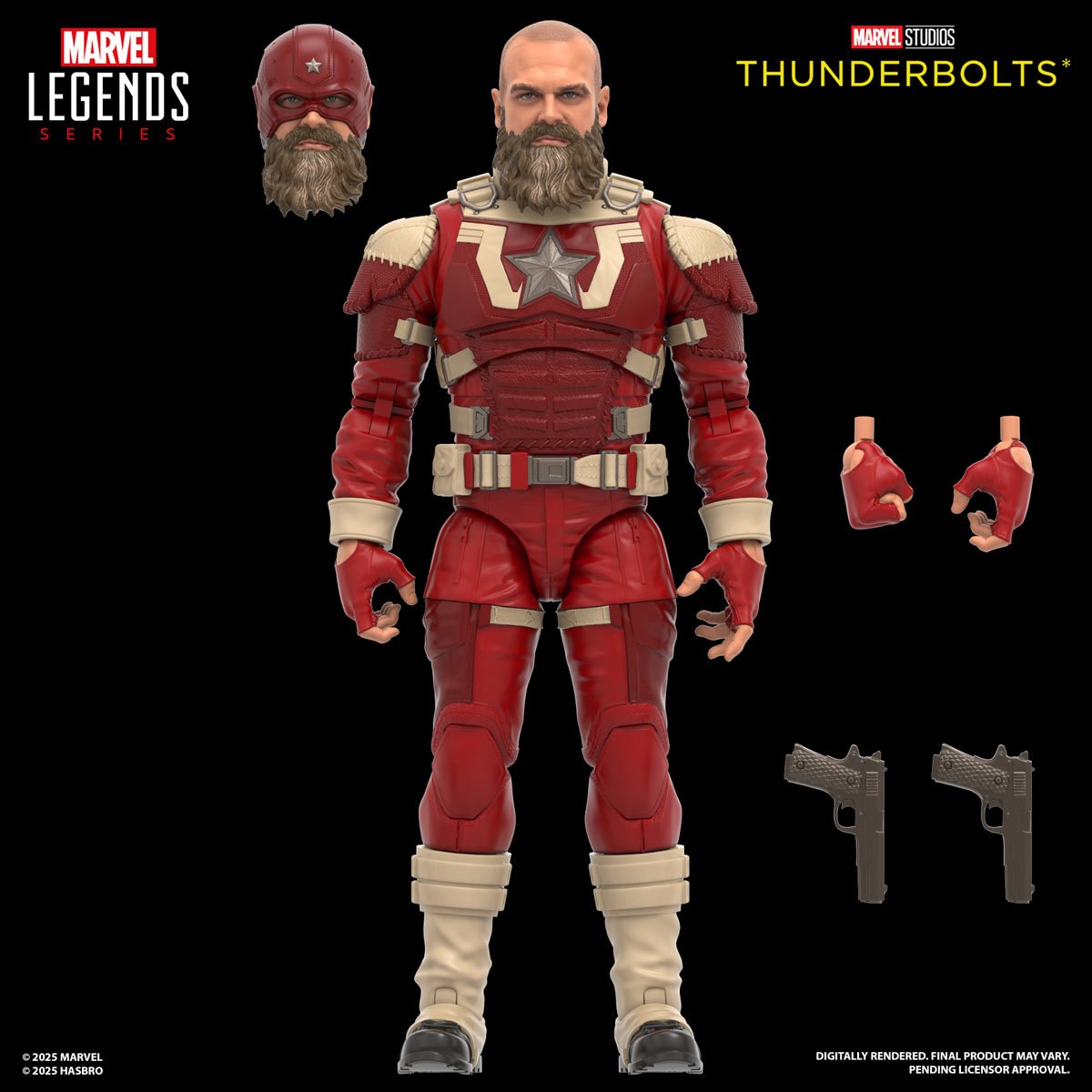 Thunderbolts Marvel Legends Red Guardian & Yelena Belova 2 Pack Action Figure