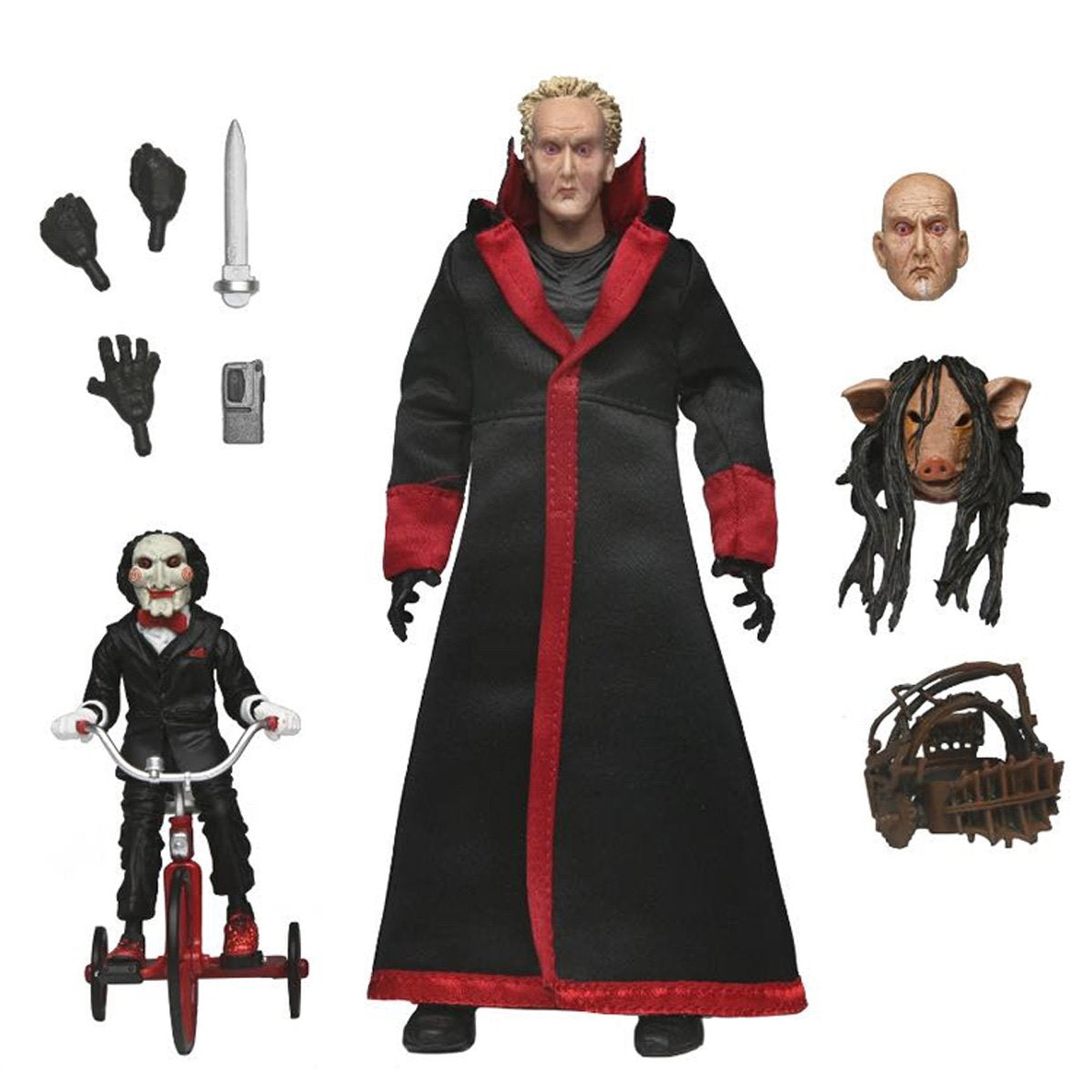 Saw Ultimate Jigsaw Killer Black Robe Version Scale Action Figure