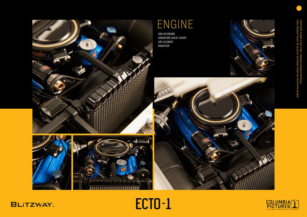 Ghostbusters: ECTO-1 (Original) 1:6 Scale Vehicle By Blitzway