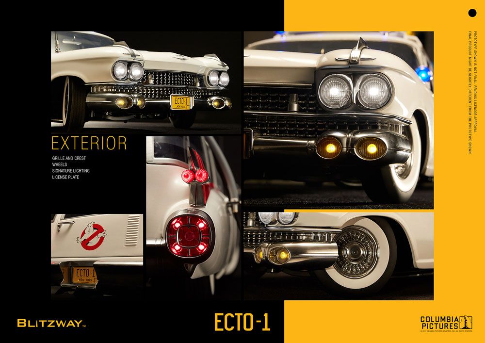 Ghostbusters: ECTO-1 (Original) 1:6 Scale Vehicle By Blitzway