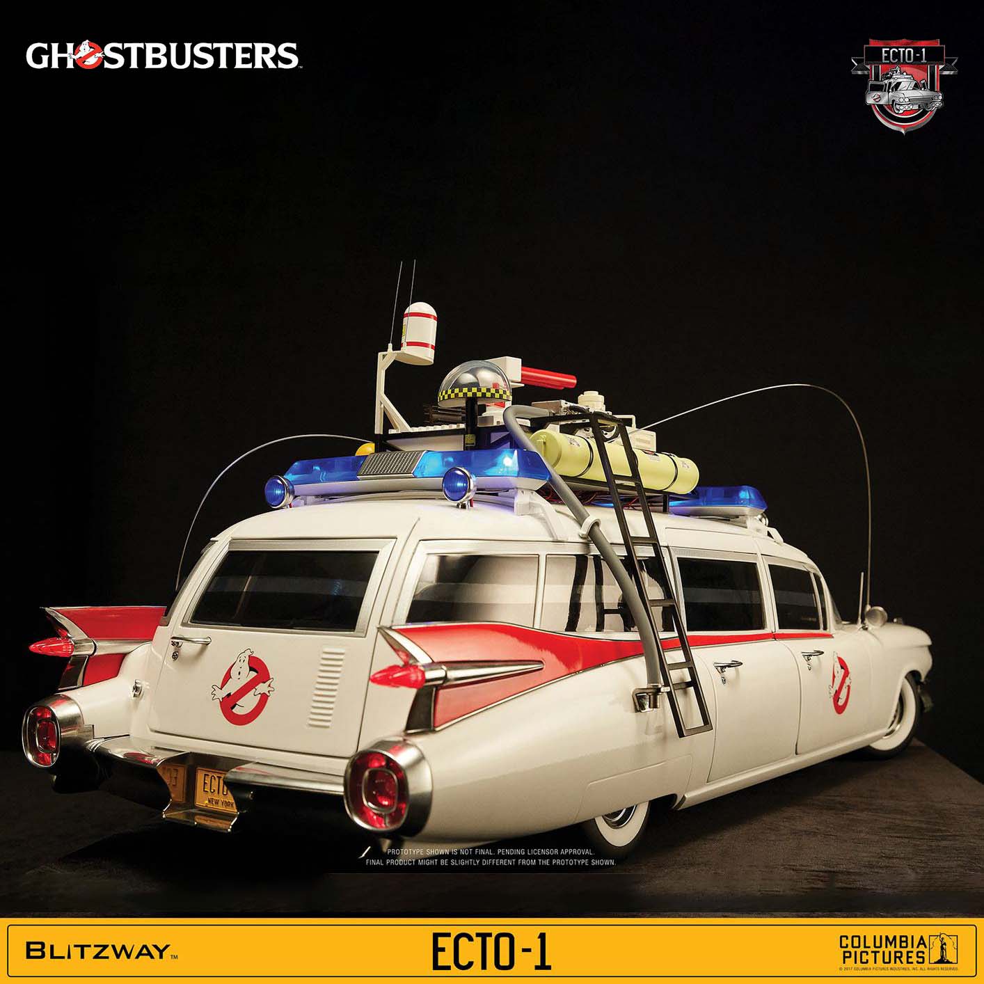 Ghostbusters: ECTO-1 (Original) 1:6 Scale Vehicle By Blitzway