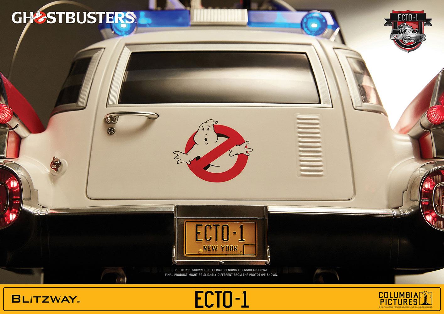 Ghostbusters: ECTO-1 (Original) 1:6 Scale Vehicle By Blitzway