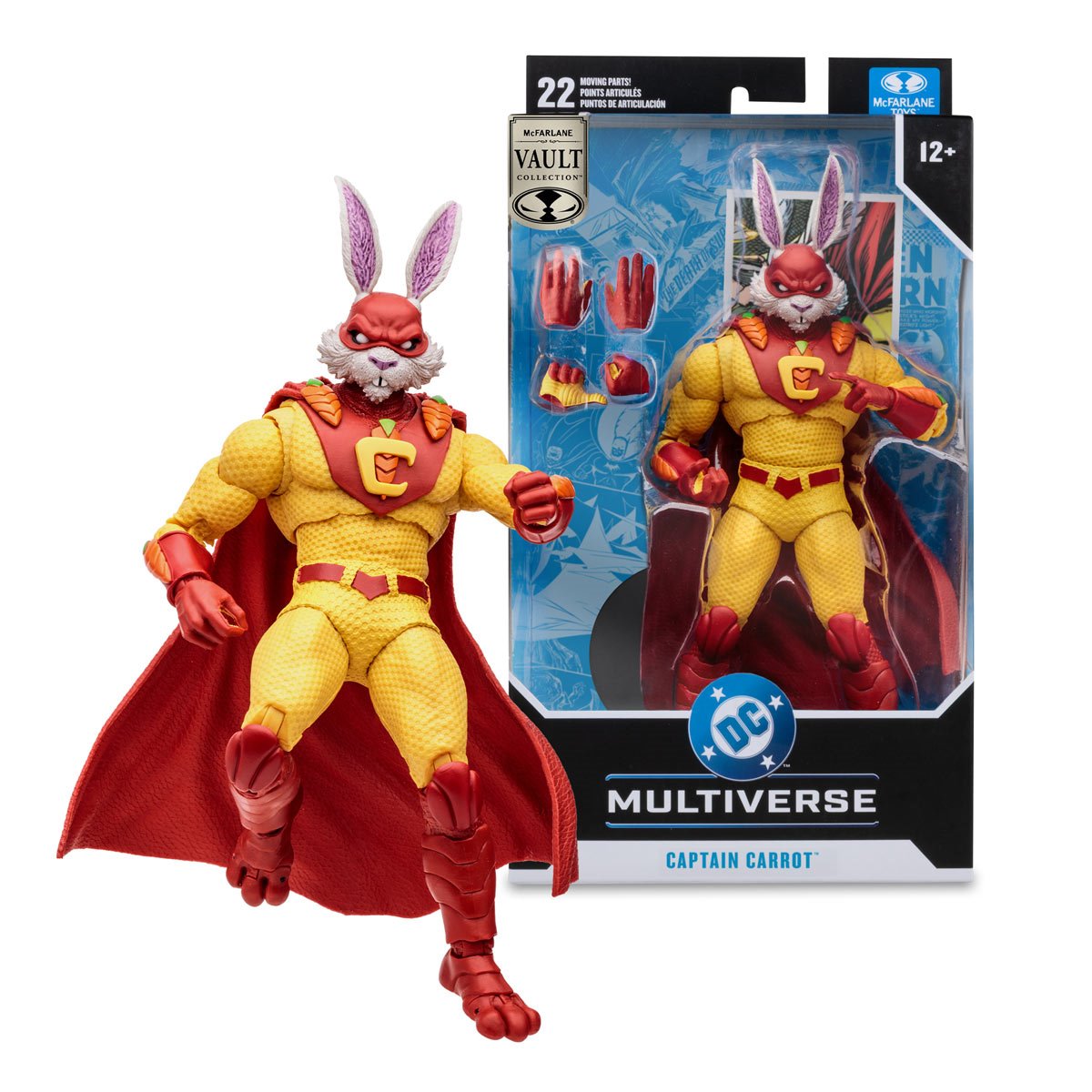 DC Multiverse McFarlane Vault Collection Wave 2 Captain Carrot Justice League Incarnate Action Figure