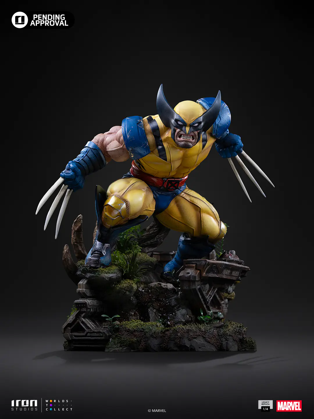 Marvel Comics Wolverine Legacy Replica Statue by Iron Studios