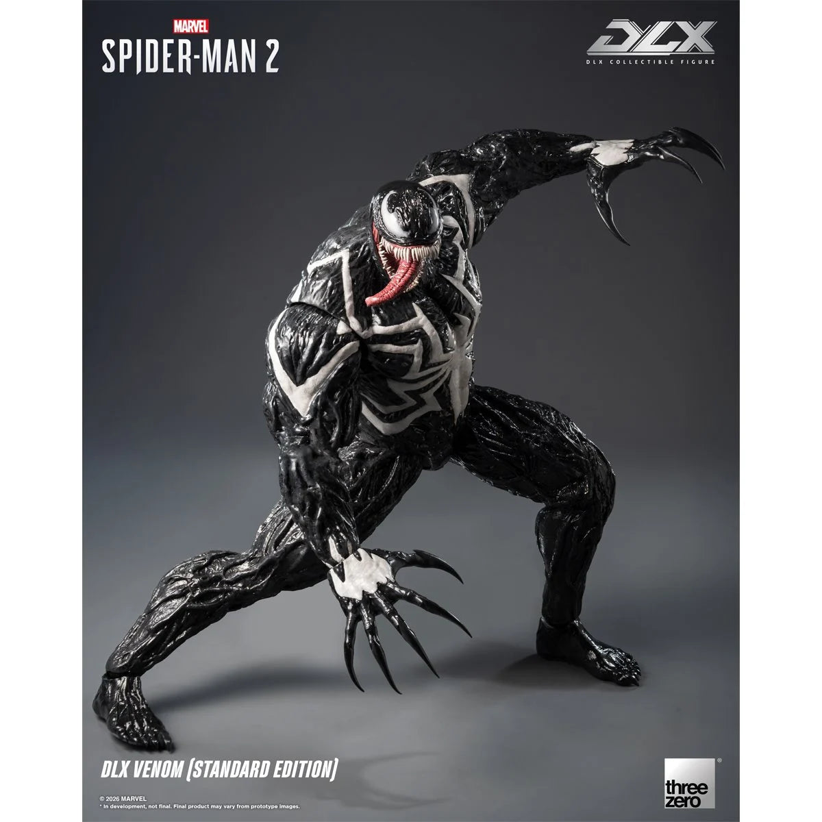 Marvel's Spider-Man 2 Venom Standard Edition DLX Figure By Threezero