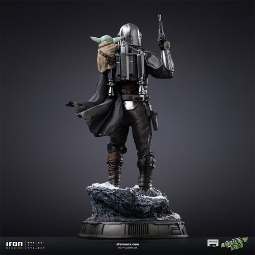 The Mandalorian and Grogu Movie Art Scale 1:10 Limited Edition Statue By Iron Studio