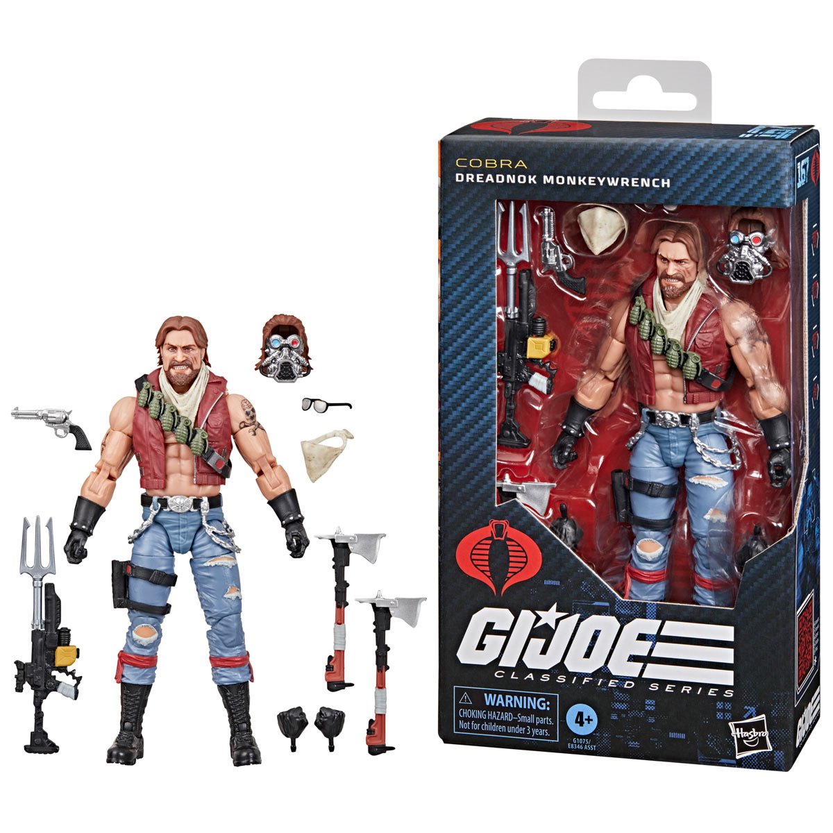 G.I. Joe Classified Series Dreadnok Monkeywrench Action Figure