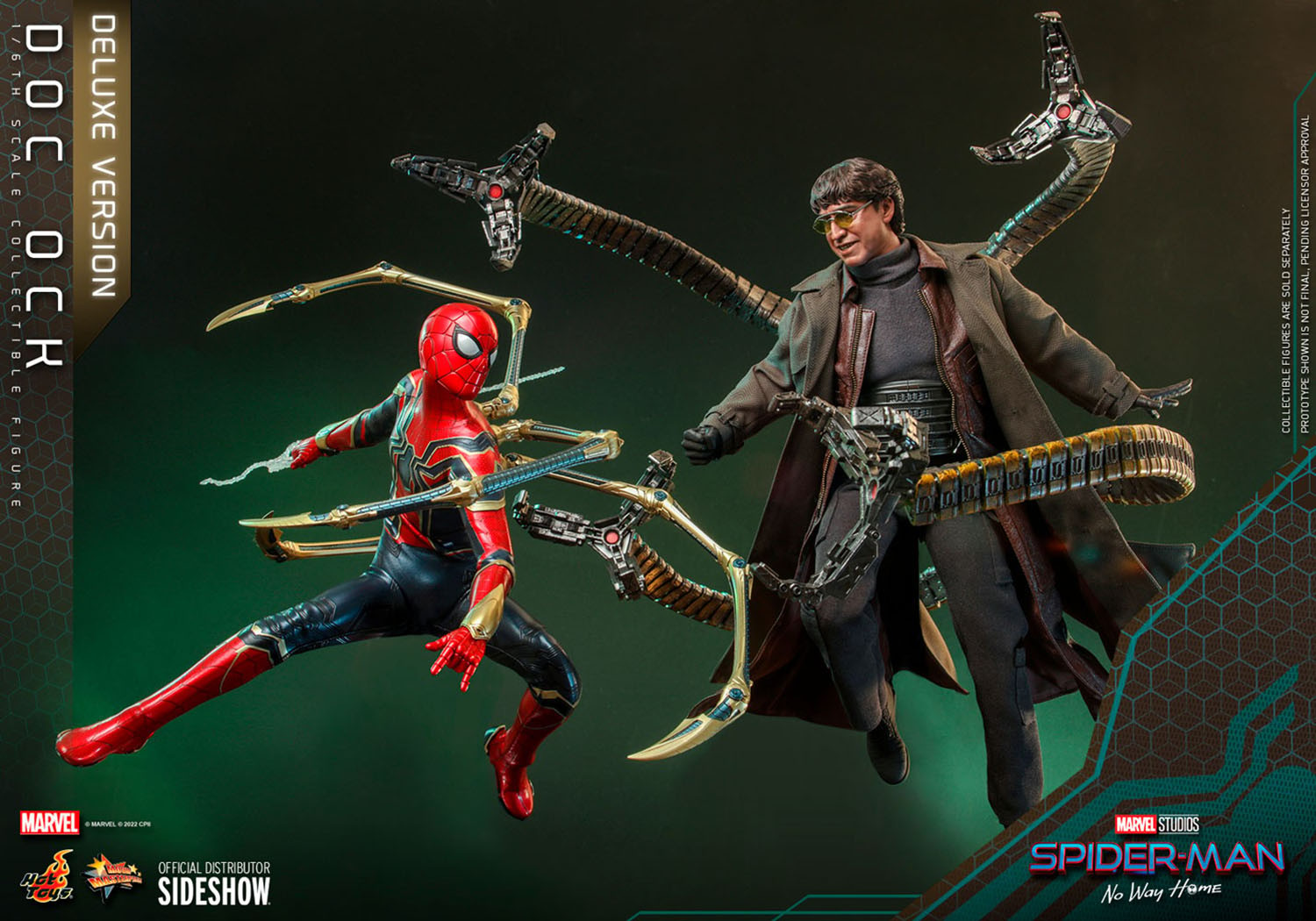 DOC OCK (DELUXE VERSION) Sixth Scale Figure by Hot Toys