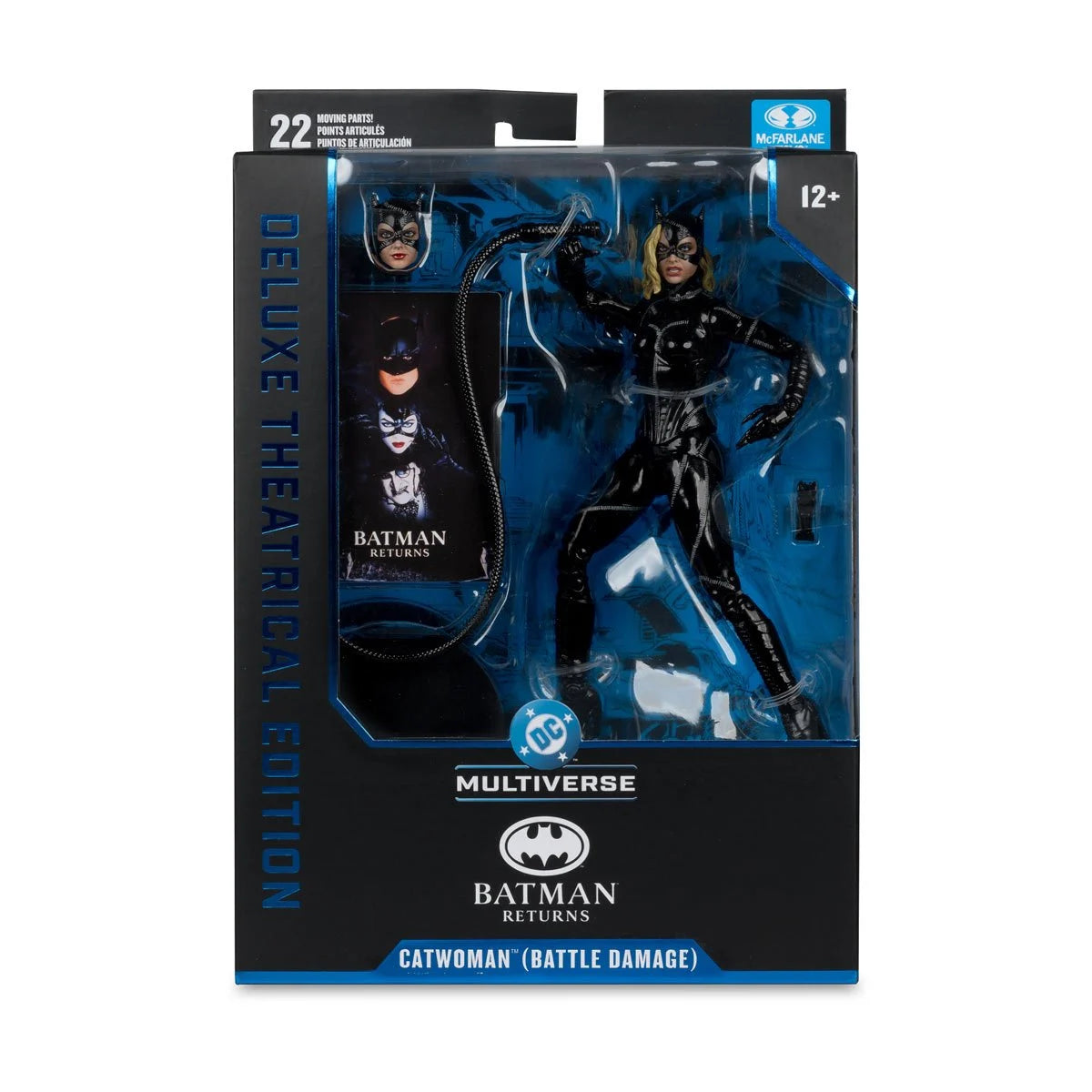 DC Multiverse Deluxe Theatrical Edition Wave 5 Batman Returns Battle Damaged Catwoman Action Figure By Mcfarlane