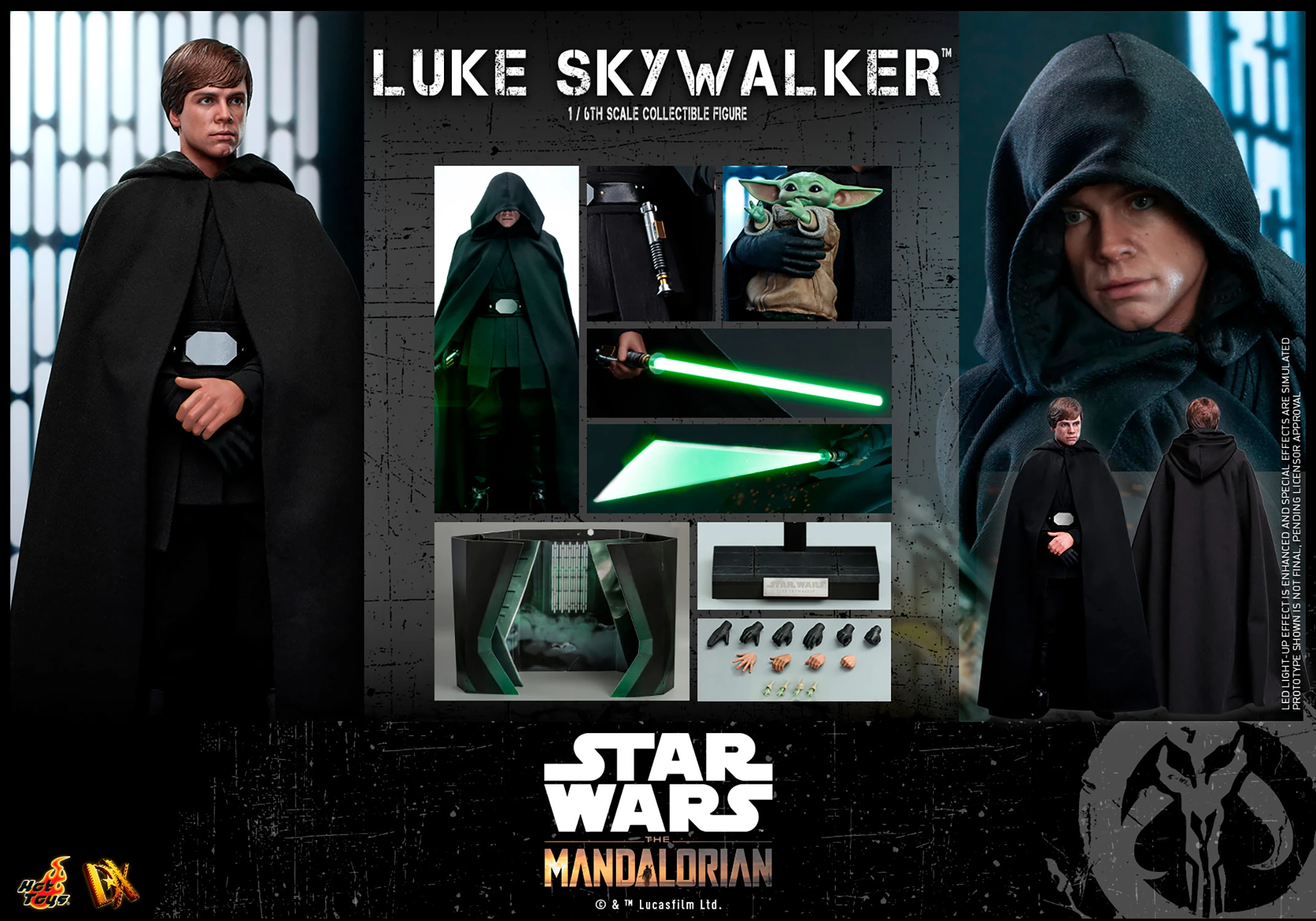 Luke Skywalker Sixth Scale Figure by Hot Toys
