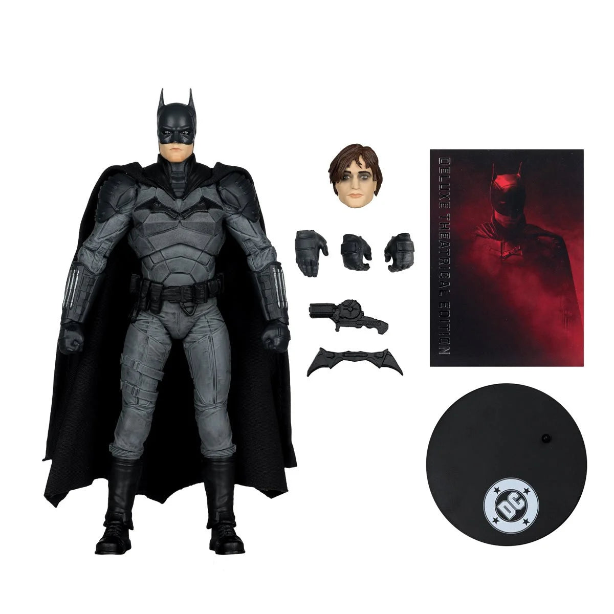 DC Multiverse Deluxe Theatrical Edition Wave 5 The Batman 2022 Batman Action Figure By Mcfarlane