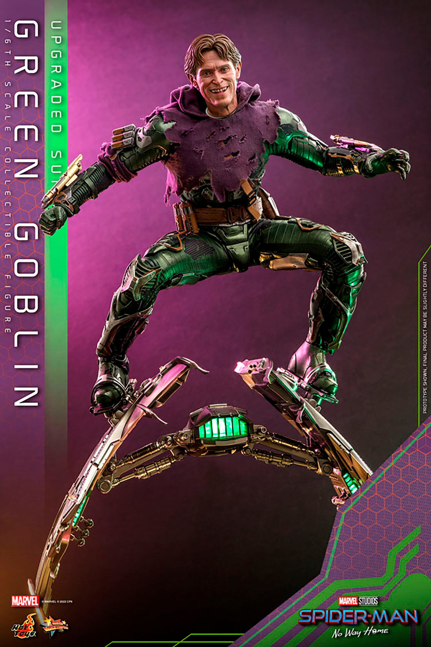 GREEN GOBLIN (UPGRADED SUIT) Sixth Scale Figure by Hot Toys