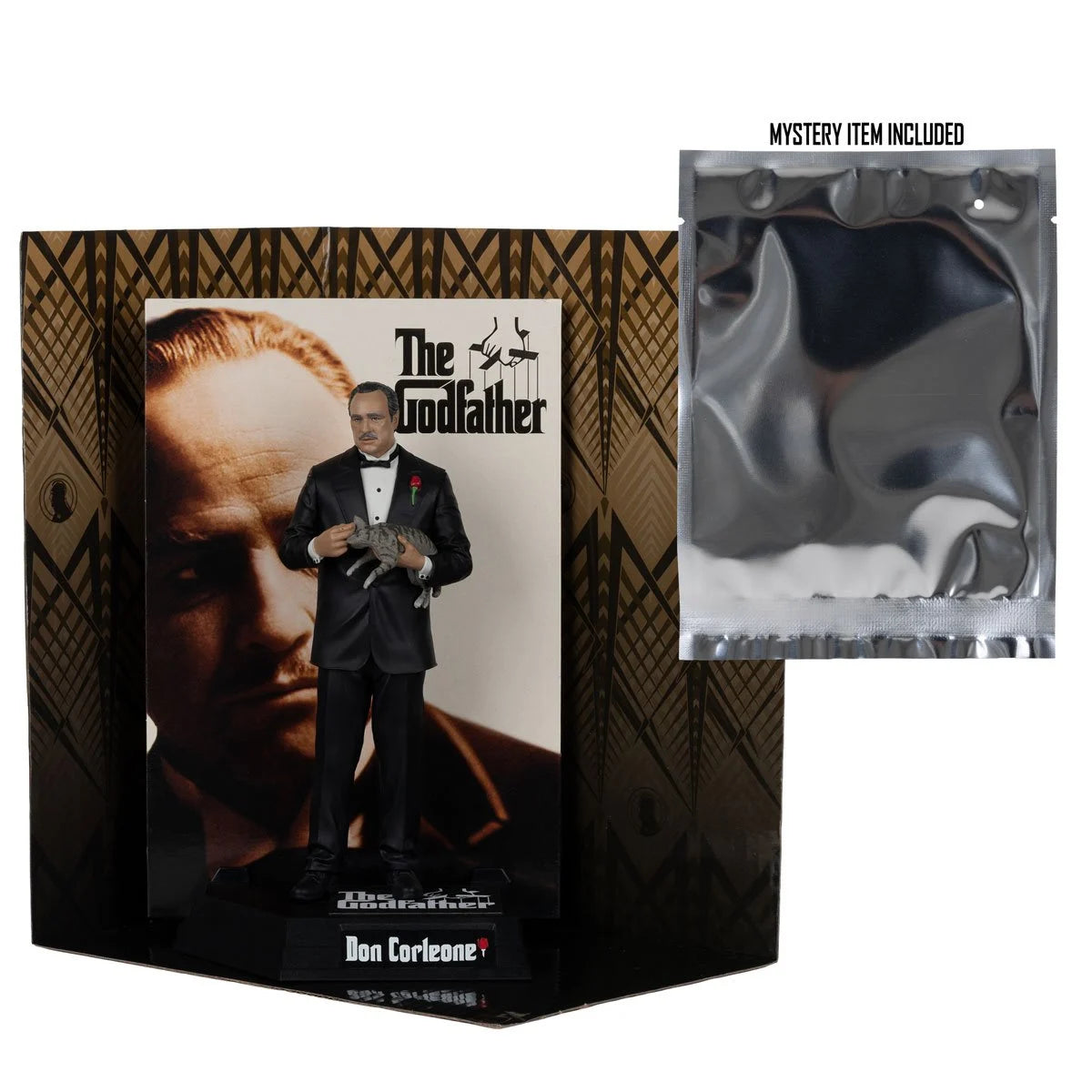 Movie Maniacs The Godfather Don Corleone Posed Figure
