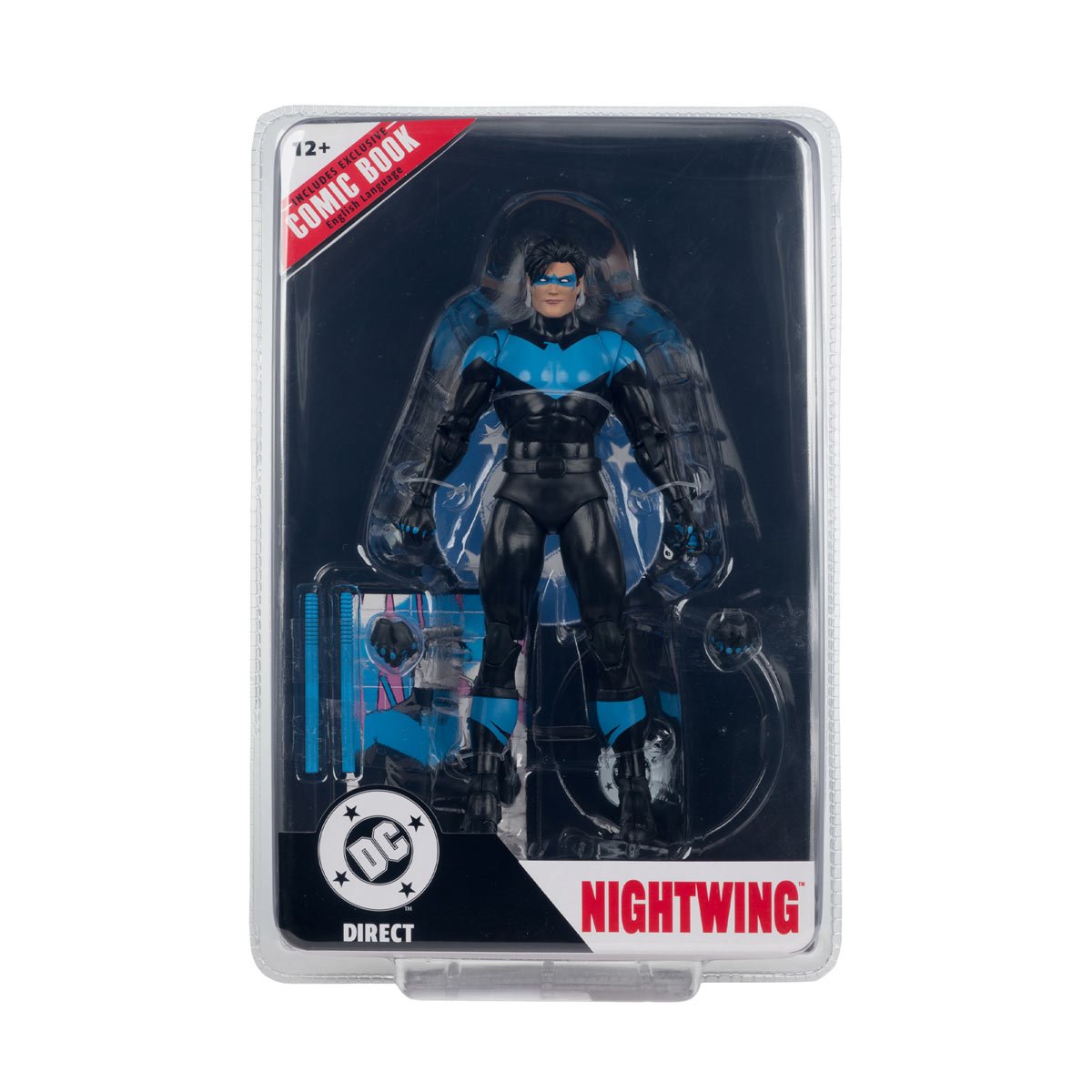 DC Direct Page Punchers  Nightwing  Action Figure with Comic