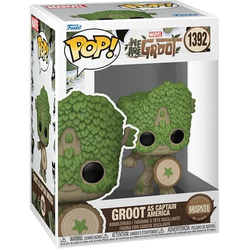 We Are Groot as Captain America Funko Pop!