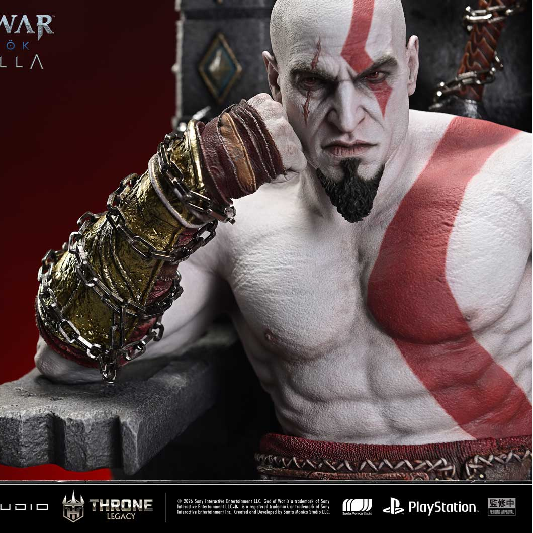 God of War: Ragnarok Young Kratos Bonus Version Statue