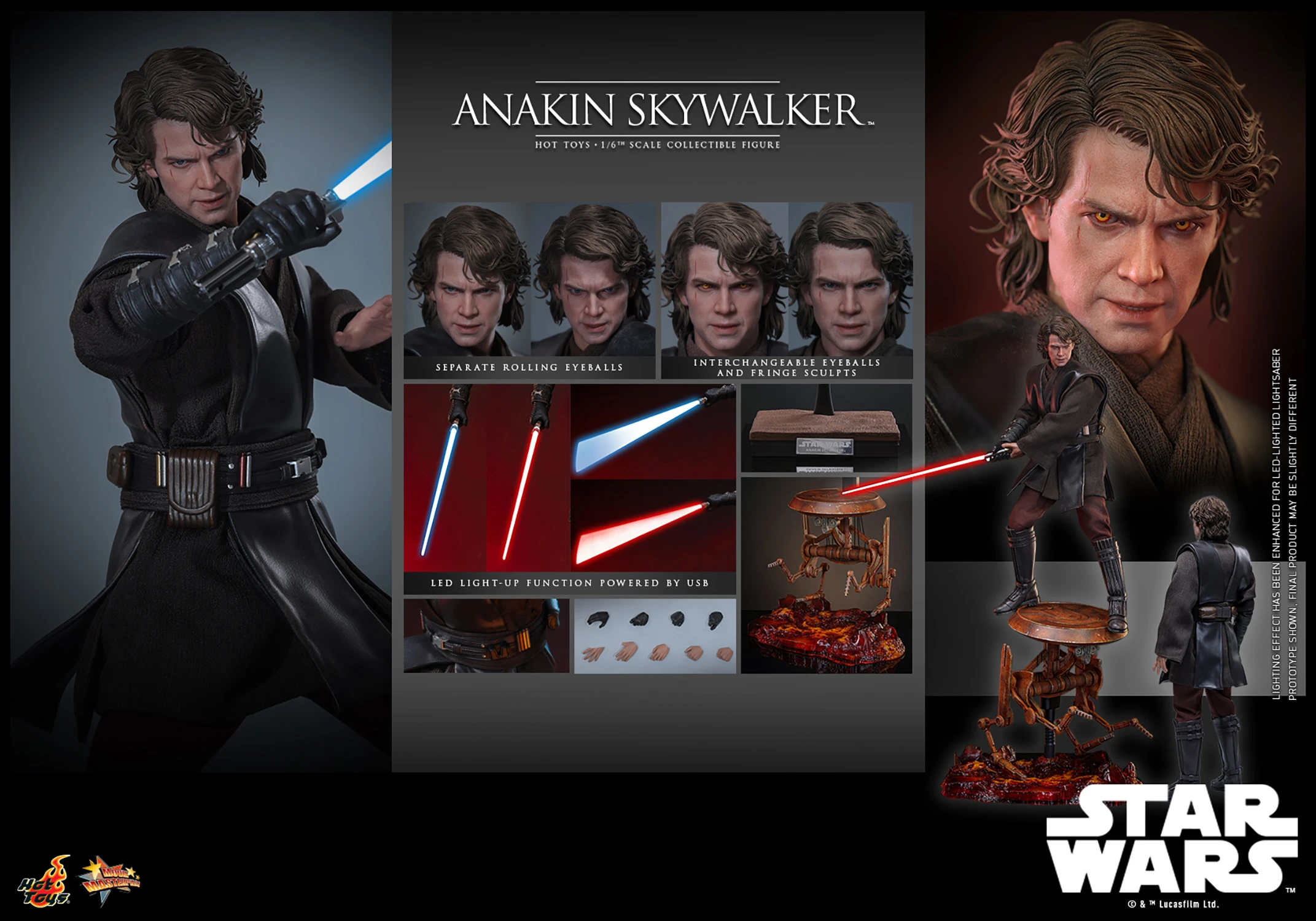 Anakin Skywalker by Hot Toys