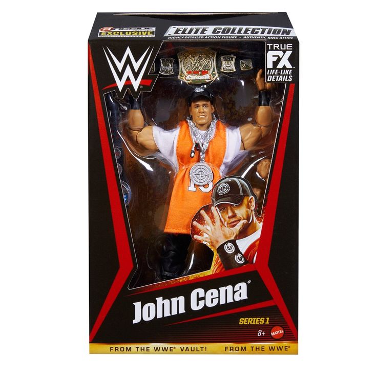 John Cena (2 Spinner Belts) WWE From the Vault Ringside Exclusive