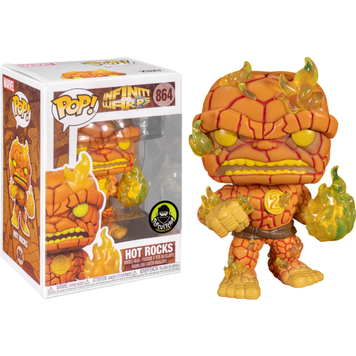 Infinity Warps Hot Rocks Pop! Vinyl Figure (Popcultcha Exclusive)