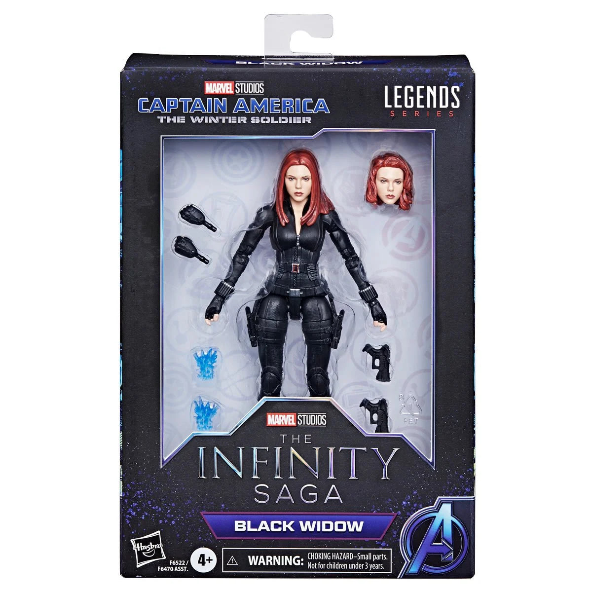 Captain America: The Winter Soldier Marvel Legends Black Widow Action Figure