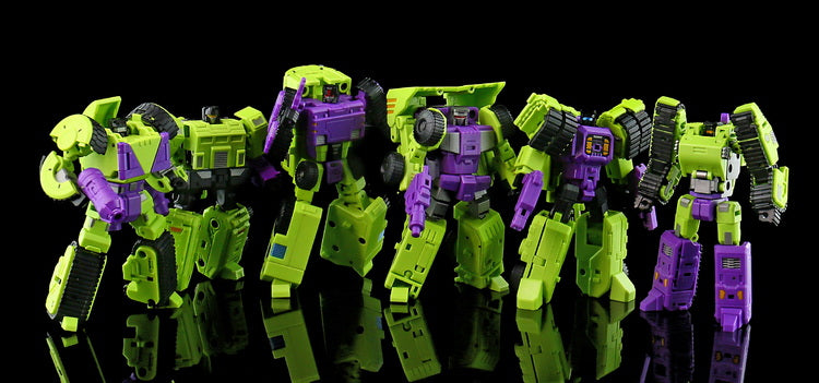 Lucky Cat Micro Cosmos MC-02 Riki-Oh Devastator Whole Set