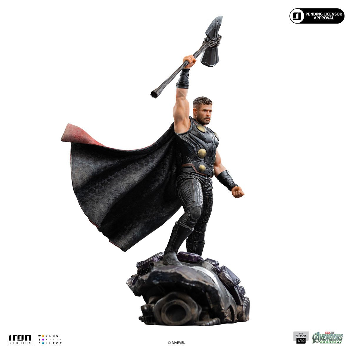 Avengers: Doomsday Thor Battle Diorama Series Art Scale 1:10 Statue By Iron Studio
