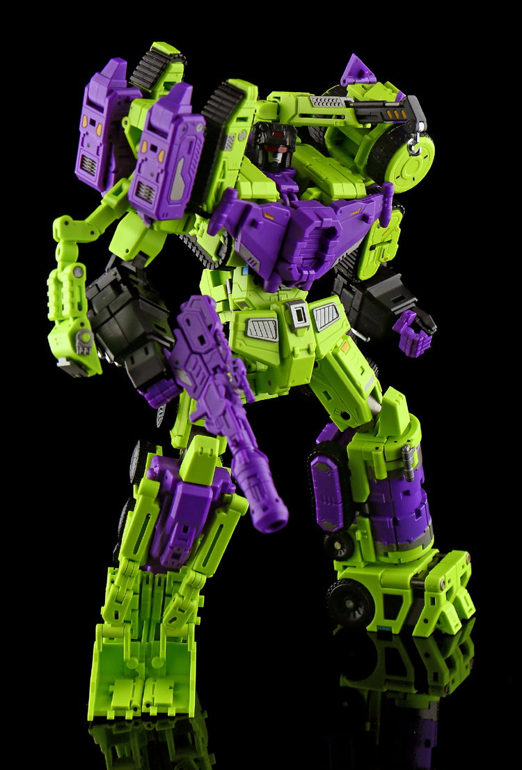 Lucky Cat Micro Cosmos MC-02 Riki-Oh Devastator Whole Set
