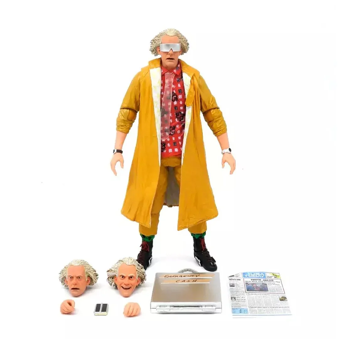 NECA Back to The Future Part 2 Ultimate Doc Brown Action Figure