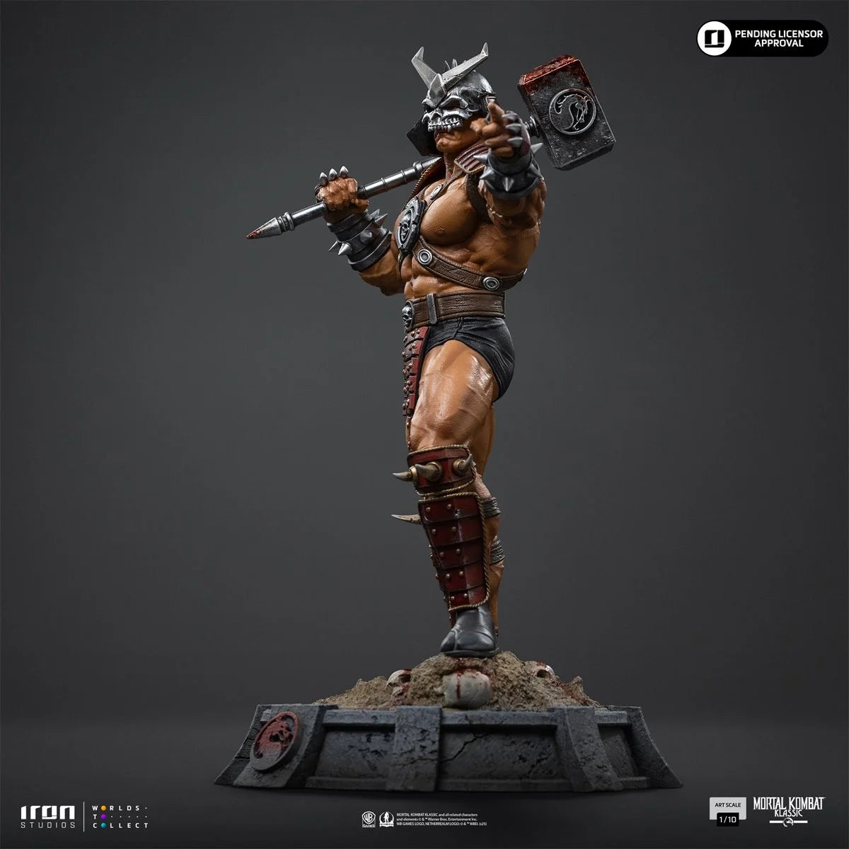 Mortal Kombat Shao Kahn Emperor of Outworld Limited Edition Statue By Iron Studios