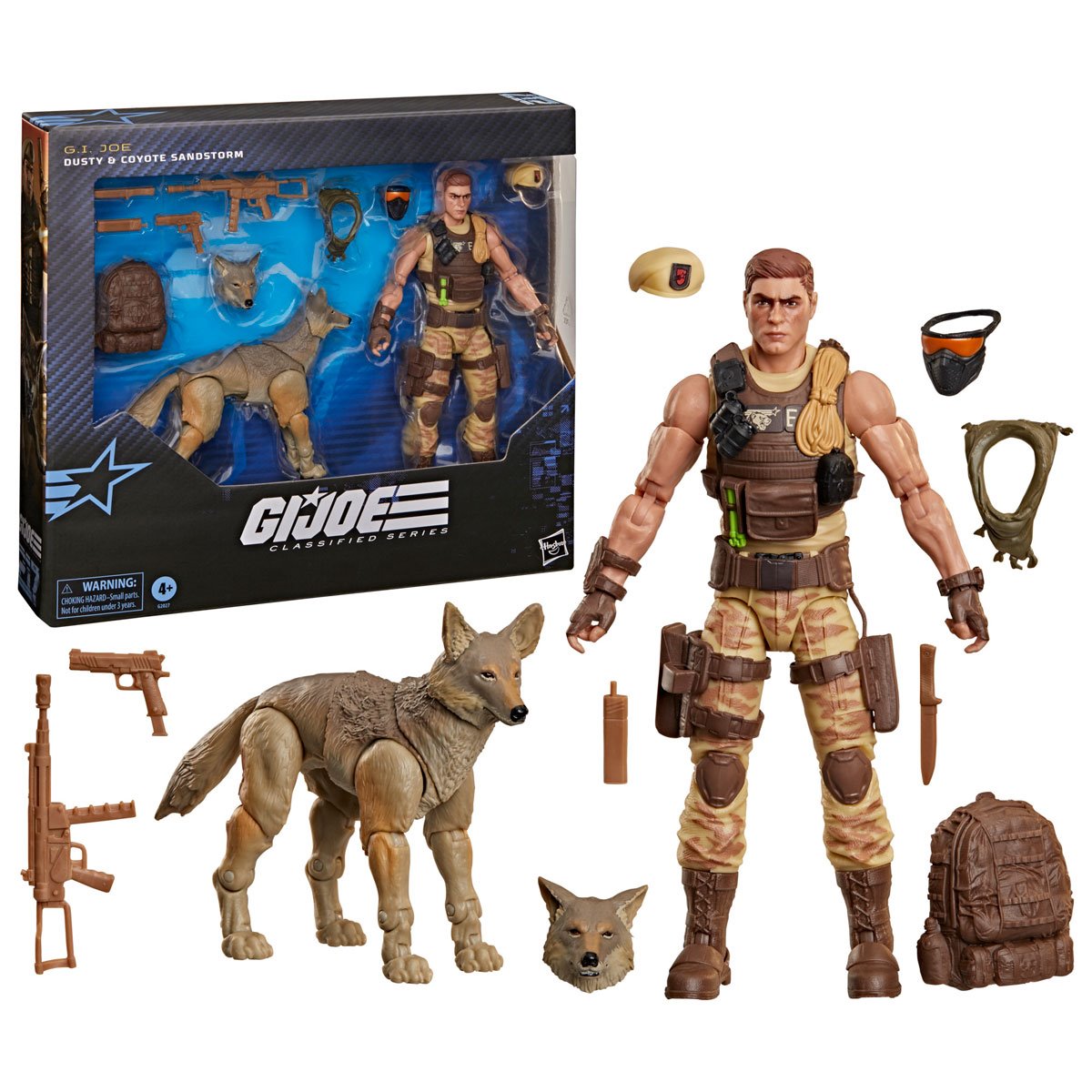 G.I. Joe Classified Series #217 Dusty & Coyote Sandstorm Action Figure