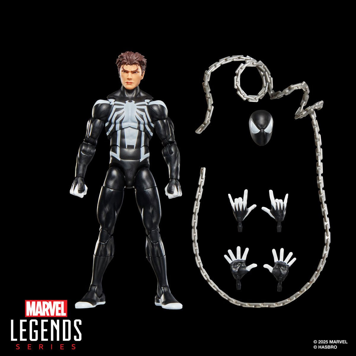 Spider-Man Marvel Legends Retro Cardback Spider-Venom Action Figure