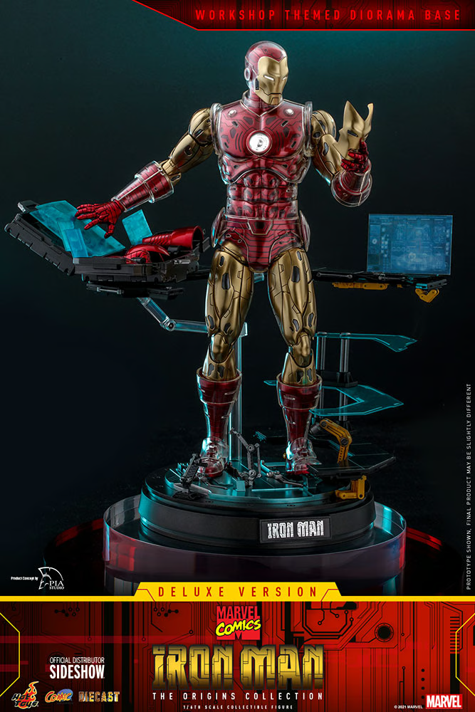 Iron Man The Origins Deluxe Figure By Hot Toys