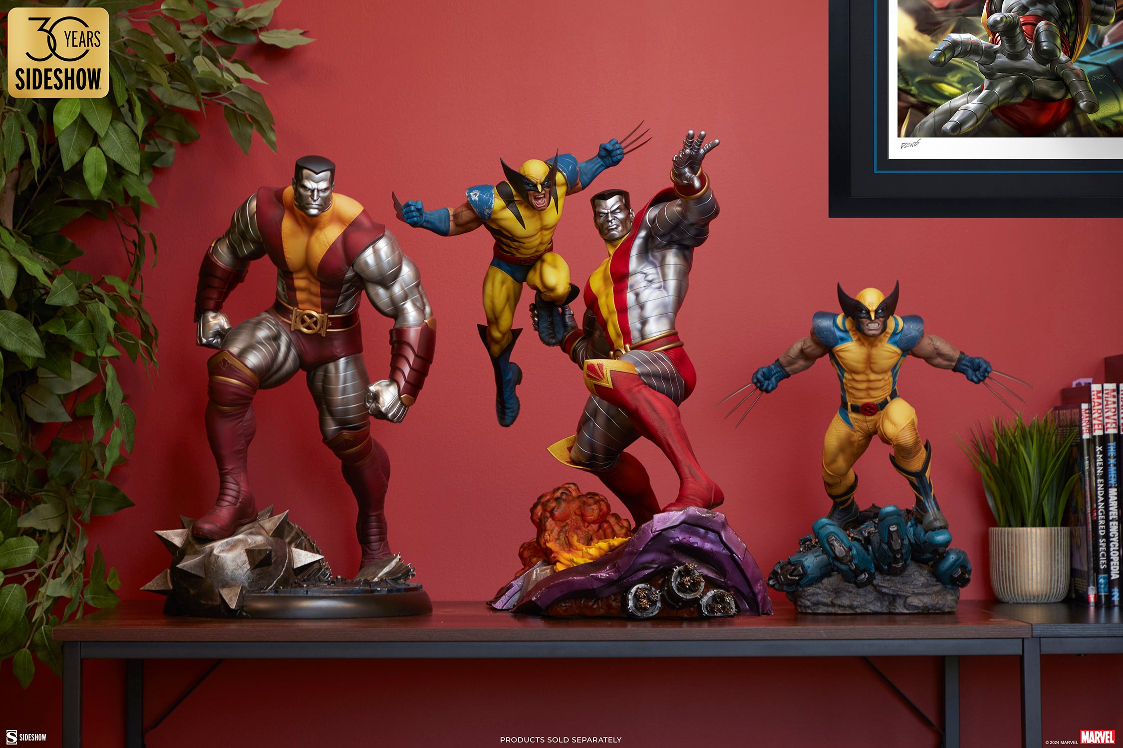 Fastball Special: Colossus and Wolverine Premium Format™ Figure by Sideshow Collectibles