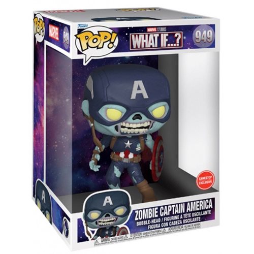 Marvel's What If Zombie Captain America 10-Inch Funko Pop! Exclusive