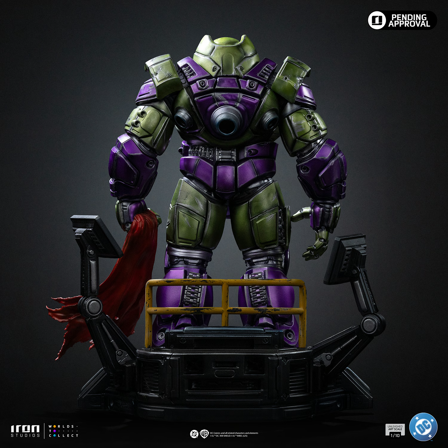 Lex Luthor Unleashed 1/10 Scale Statue by Iron Studios