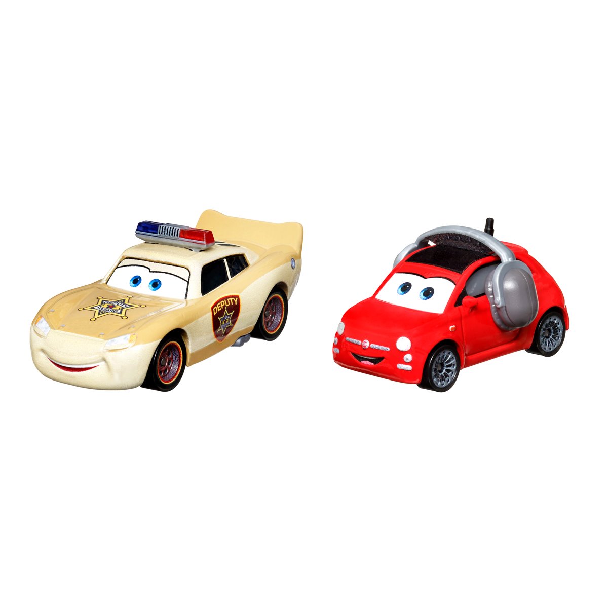 Cars Character Car Deputy Mcqueen & Director Vehicle 2 Pack