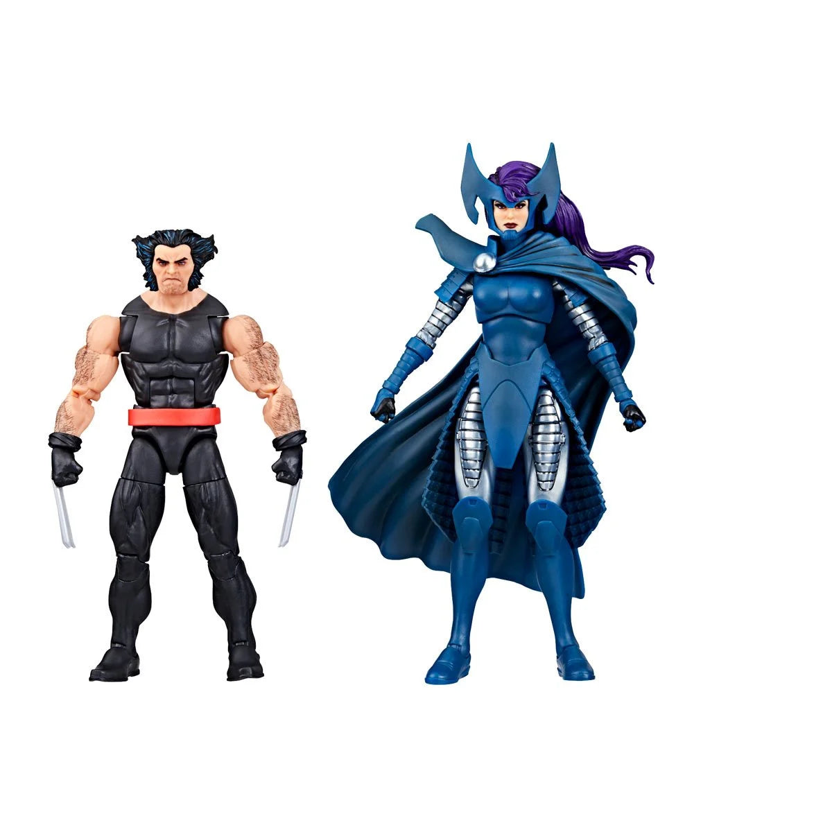 Wolverine Marvel Legends Wolverine and Psylocke Action Figures