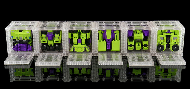 Lucky Cat Micro Cosmos MC-02 Riki-Oh Devastator Whole Set