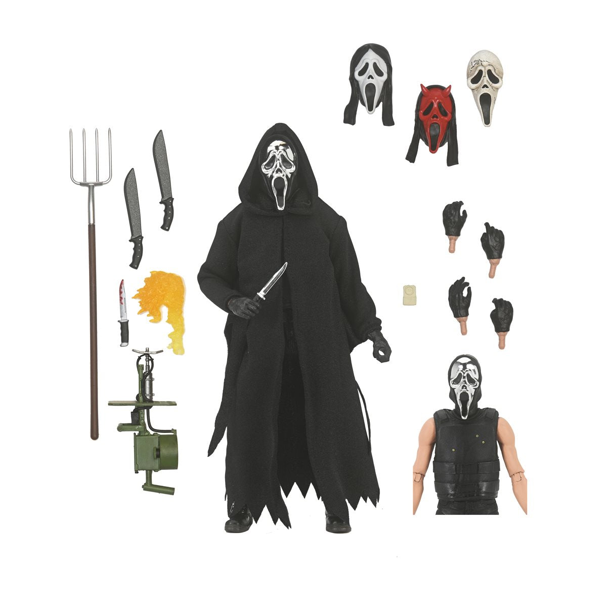 Ultimate Ghost Face Inferno Scale Action Figure