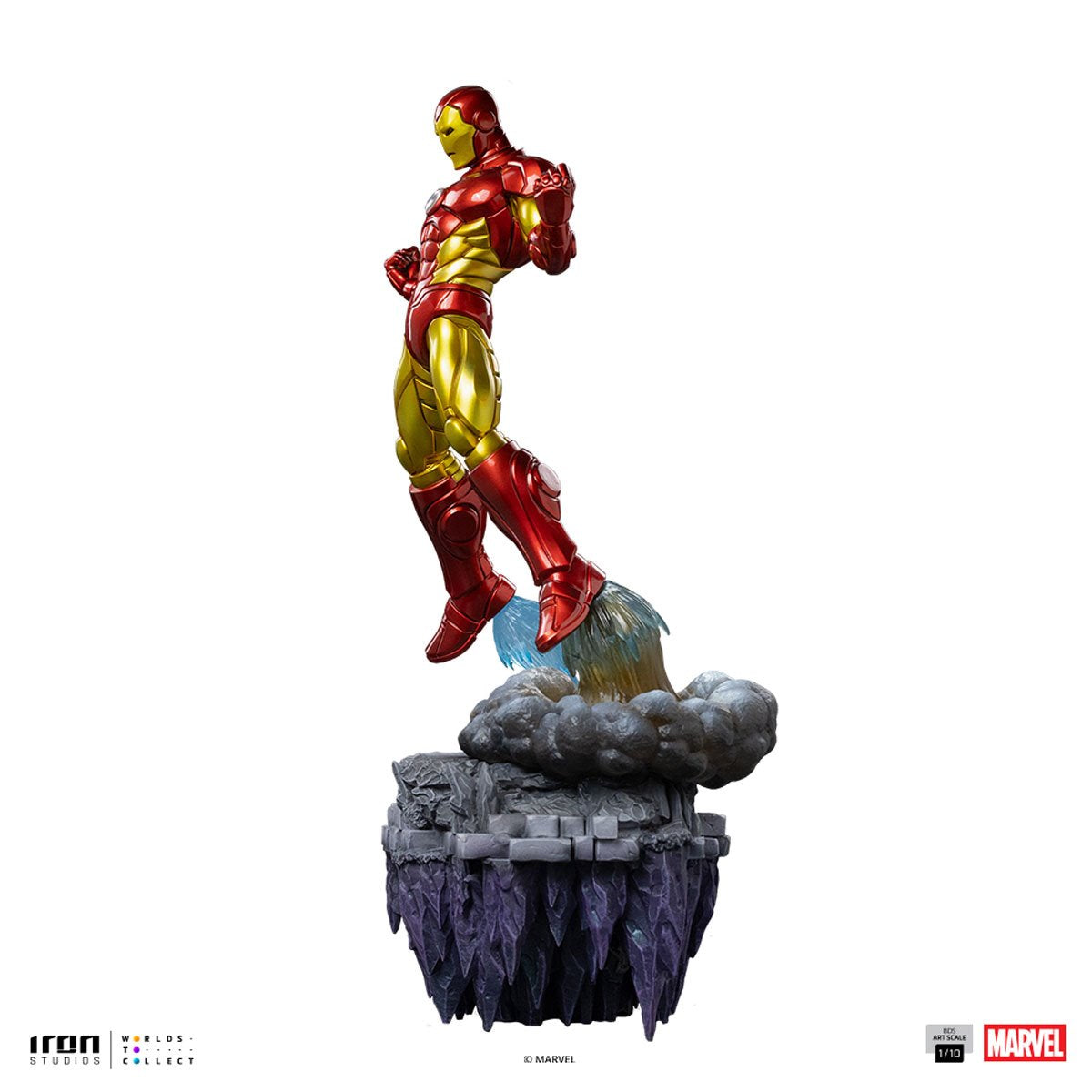 Iron Man Infinity Gauntlet Battle Diorama 1/10 Art Scale Limited Edition Statue By Iron Studios