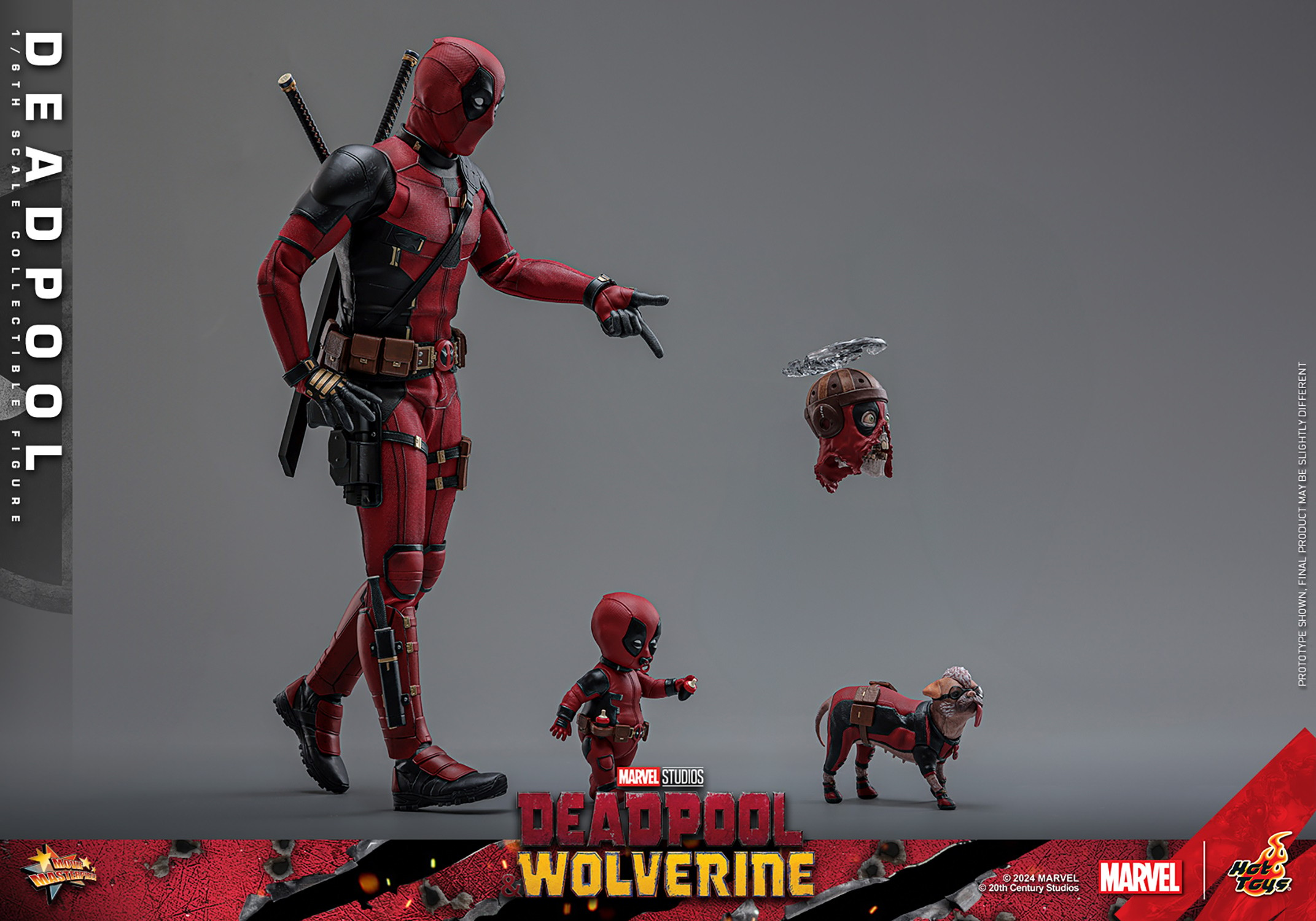 DEADPOOL Sixth Scale Figure by Hot Toys