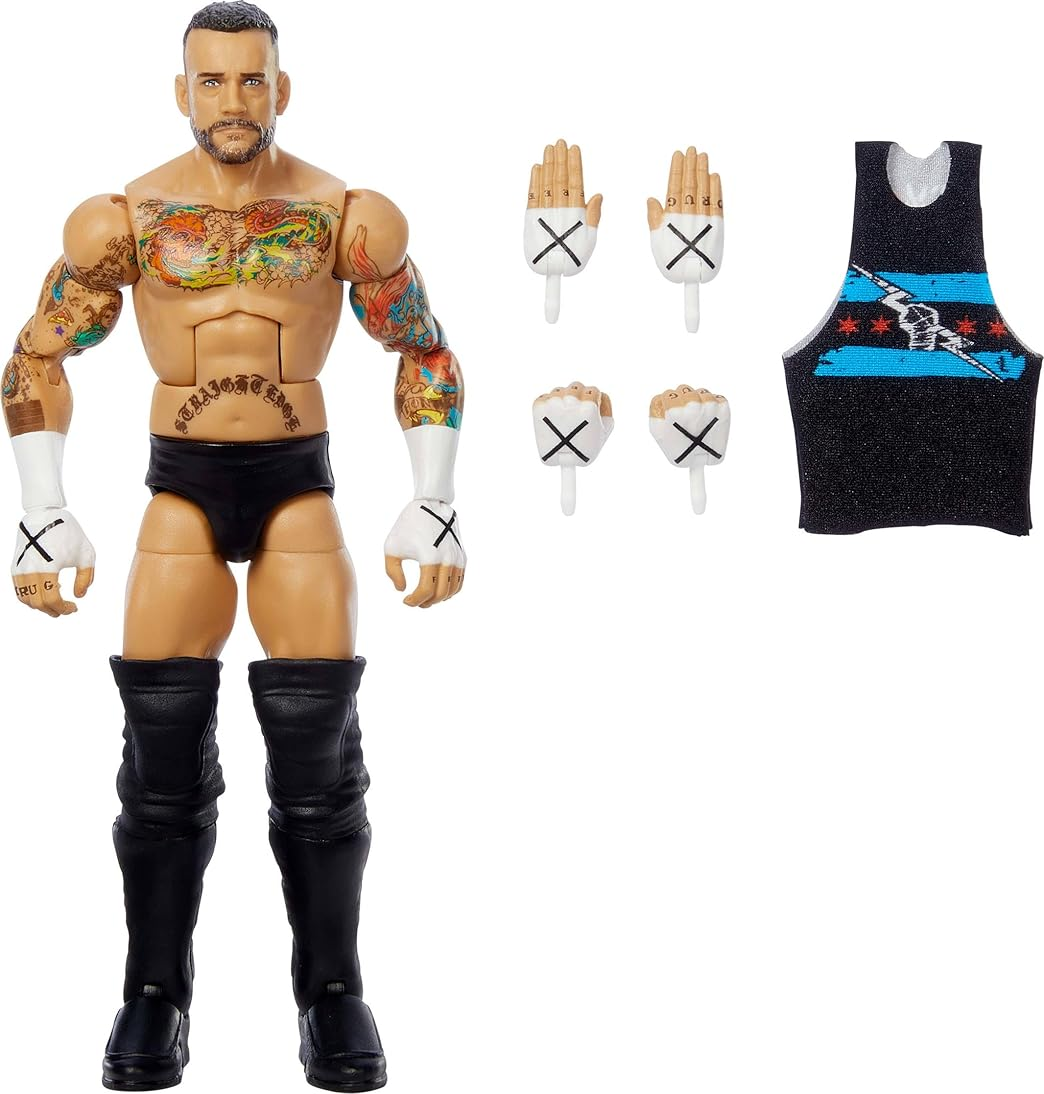 CM Punk WWE Elite Top Picks 2025 (Wave 2) Action Figure