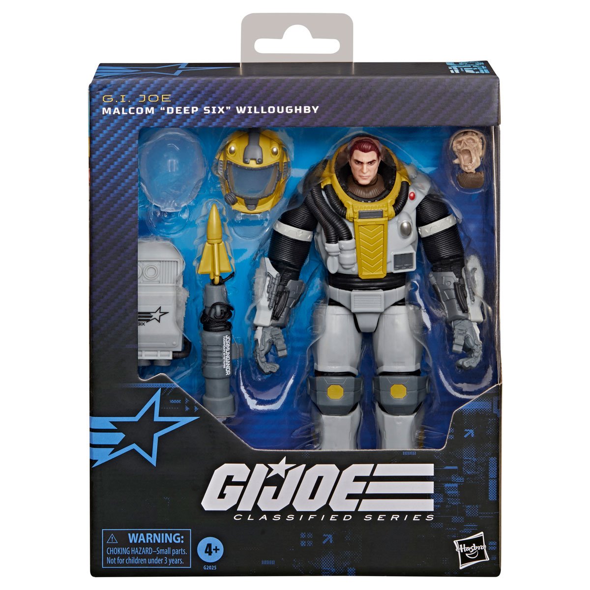 G.I. Joe Classified Series Deluxe Malcom Deep Six Willoughby Action Figure