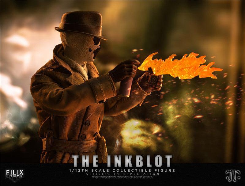 FILIX TOYS THE INBLOT ロールシャッハ ウォッチメン Filix Toys 1:12 The Inkblot Action Figure