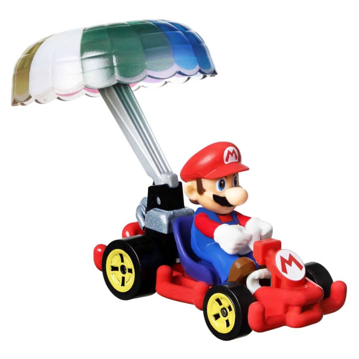 Hot Wheels MarioKart Mario Pipe Frame + Parachute