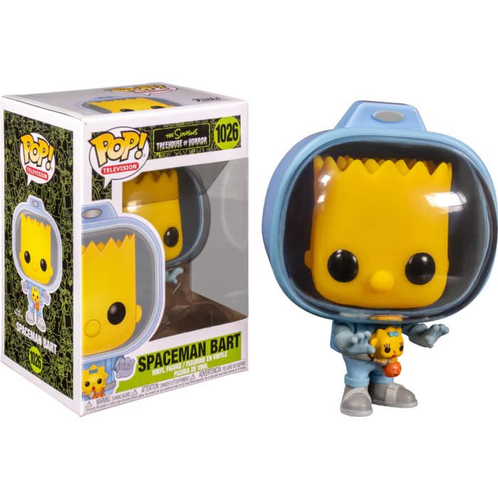 The Simpsons Bart with Chestburster Maggie Funko Pop!