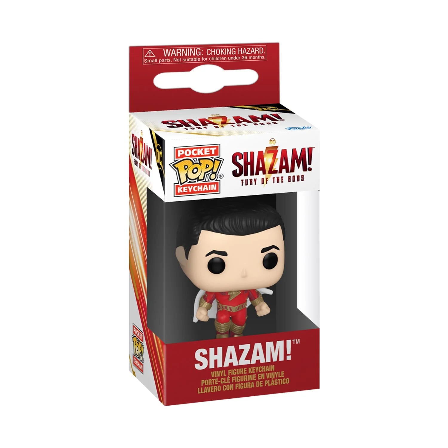The Shazam Funko Pocket Pop! Key Chain